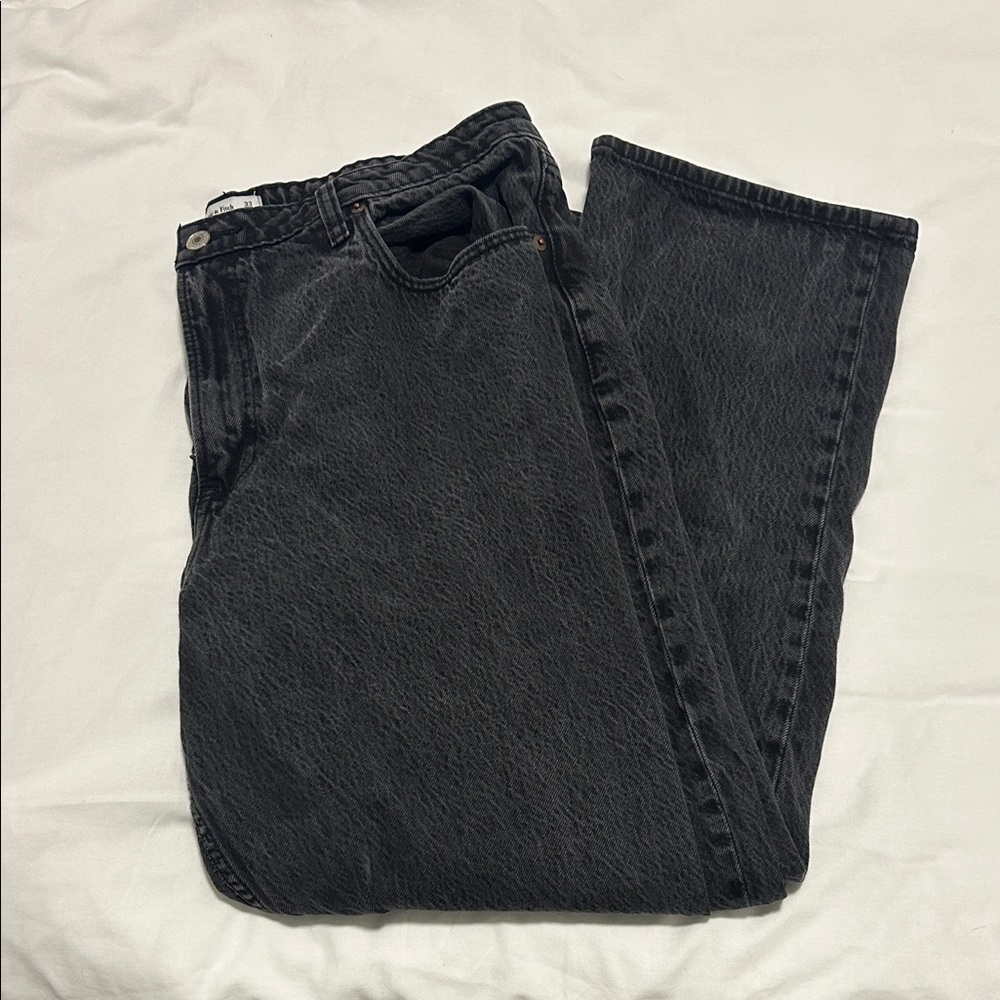 Women’s Abercrombie Curve Love Black Jeans